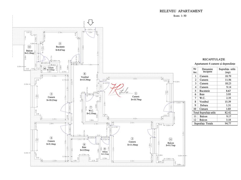 Circului vanzare apartament 4 camere
